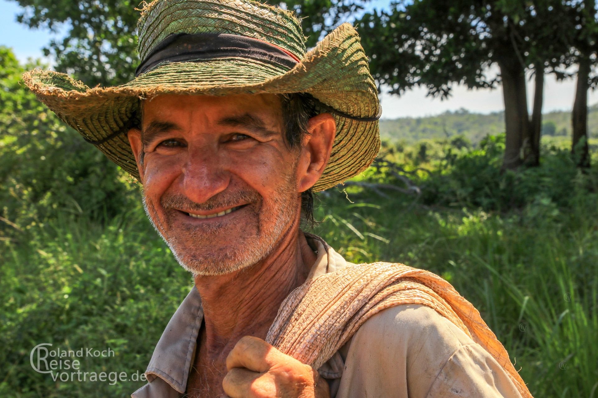 Kuba, Cuba, Vinales, Landarbeiter